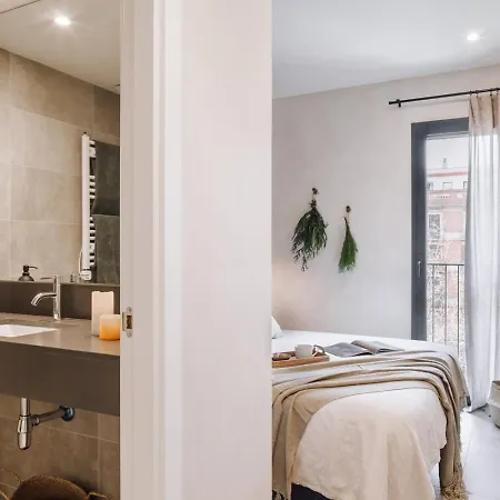 아파트 Dabo - 3 Bedrooms In Eixample Esquerra 바르셀로나